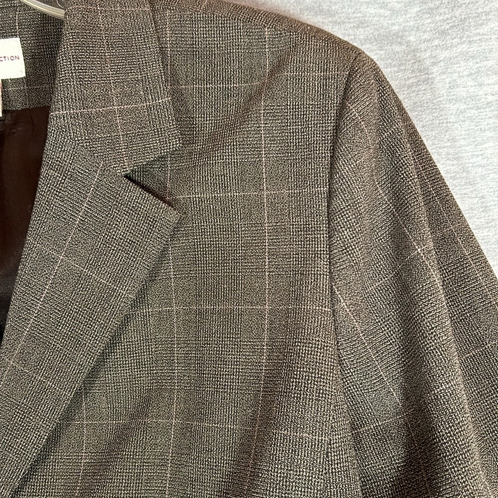 J M Petite Collection NWOT Preppy Career Collegiate Office Church Lined Blazer - Picture 7 of 14